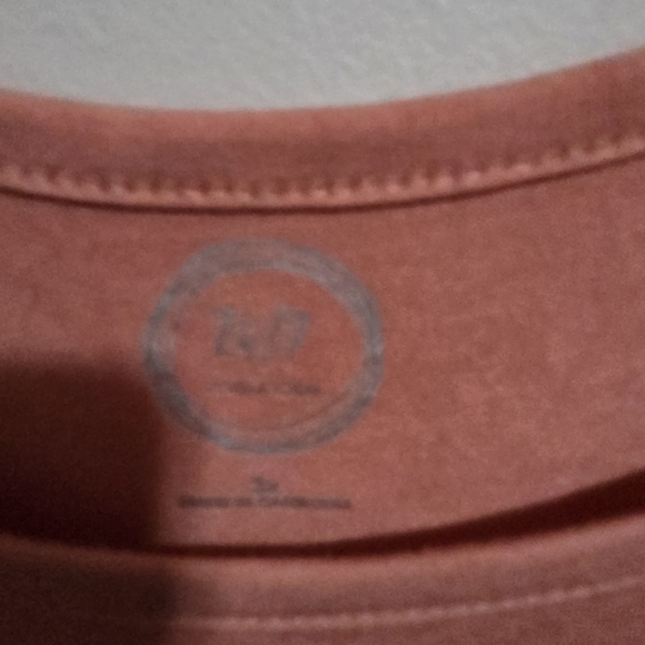 Maurices Rust and Striped Floral Tank Top - Picture 2 of 3